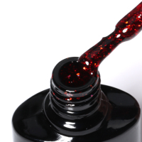 KNC Vente en gros Marque privée Fournitures professionnelles pour les ongles Gel UV inodore Vernis à ongles Gel rouge pour le Nouvel An