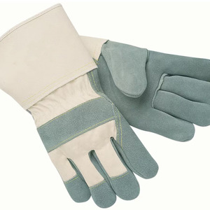 Gants de travail en cuir Gants d'hiver pour l'extérieur Gants de travail en cuir de sécurité avec logo personnalisé à bas prix - Product Image 2