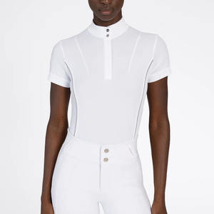 Fournisseur direct d'usine, sous-vêtements équestres sur mesure, chemises de spectacle d'équitation, hauts pour femmes, vêtements d'équitation, chemises - Product Image 1