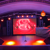 Sistema completo llave en mano de 4m X 3M P2.6 P2.9 P3.91 Ledwall 500mm x 1000mm Led Billboard telón de fondo interior al aire libre pantalla LED