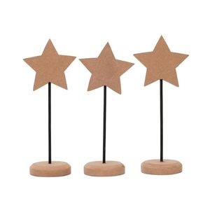 Décorations de Noël en bois pour arbre de Noël, cadeaux, ornements, 3 pièces, décorations de fête pour arbre de Noël, arbre de Noël en bois - Product Image 3