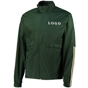 Chándales deportivos de manga larga de peso pesado para hombre de alta calidad, ropa deportiva para correr de otoño, bordado de nailon de poliéster al por mayor - Product Image 2