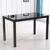 Échantillon gratuit, ensemble de table à manger pas cher avec 6 chaises, style moderne classique, ensemble de table à manger de luxe en verre pour 8 personnes