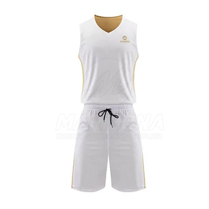 Uniforme de Baloncesto Reversible de Marca Privada en Stock, Transpirable, Tallas Grandes, Personalizable, 100% Poliéster - Product Image 4