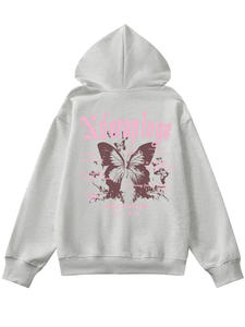High Quality Customize <b>Fleece</b> <b>Hoodies</b> Oversized Custom Logo <b>Fleece</b> Cotton Sweatshirt Women <b>Fleece</b> <b>Hoodie</b> and Sweatshirts - Product Image 4