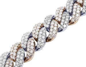 Cadena de eslabones cubanos de oro de 10 quilates personalizada con diamantes cultivados en laboratorio, collar de diamantes en negrita, joyería para hombre, moda callejera - Product Image 3