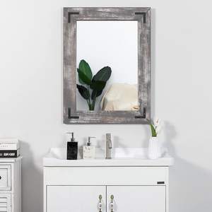 Espejo de tocador de metal de estilo moderno de tamaño personalizado, decoración de espejo, decoración de espejo - Product Image 4