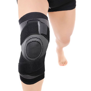 Manchons de genou professionnels pour l'haltérophilie, compression, infusés au cuivre, soutien de récupération, logo personnalisé, impression numérique, polyester - Product Image 2