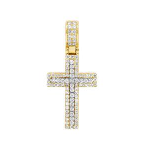 Classic Luxury Moissanite Jewelry In 925 <b>Sterling</b> <b>Silver</b> <b>Cross</b> Moissanite Diamond Pendants For Men Women - Product Image 3