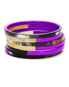 สร้อยข้อมือเขาสี่เหลี่ยมกำไลเขาควายธรรมชาติของอินเดียสำหรับงานปาร์ตี้ที่บ้านของขวัญครบรอบ - Product Image 4