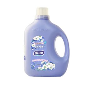 Vietnam Factory Eco Friendly and Sustainable Blue Laundry Detergent <b>Liquid</b> - Herbal Scent - Bottle - 2kg For Sale - Product Image 1