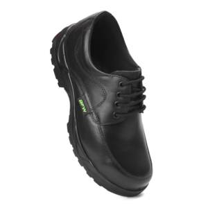 Chaussures de sécurité industrielles en cuir pour hommes avec embout en acier et protection de la semelle intermédiaire en acier pour une utilisation en toutes saisons - Product Image 3