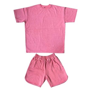 OEM Cotton Polyester <b>Men</b> and Women Short Set Jogger Two Piece Tracksuits Sets Heavyweight Oversized High Street Style <b>Men</b> Set - Product Image 1