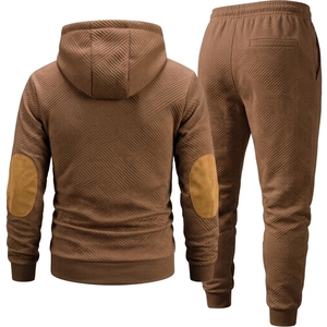 Conjunto Deportivo de Entrenamiento para Hombre, Chaqueta y Pantalones Jogger, Fabricante Mayorista Personalizado - Product Image 3
