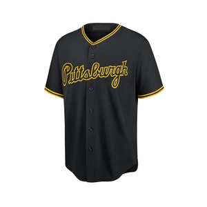 Conjuntos de uniformes de béisbol para adultos de alta calidad 2025, camiseta transpirable de secado rápido de poliéster 100% hecha en Pakistán - Product Image 3