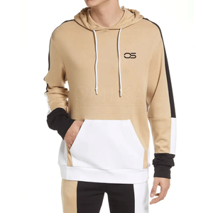 เสื้อฮู้ดสวมหัวแบบมีสไตล์ของผู้ชายเสื้อฮู้ดแบบสวมหัวดีไซน์ไหล่มีสไตล์ลายผ้าโพลีเอสเตอร์/ ผ้าฝ้ายสำหรับฤดูใบไม้ร่วง - Product Image 3