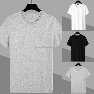Camiseta blanca, camisetas lisas personalizadas para imprimir, camisetas blancas negras al por mayor, camisetas de fabricante para hombre - Product Image 4