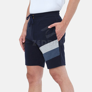 Short décontracté pour hommes à taille élastique de haute qualité nouveauté short de jogging respirant avec motif solide du Pakistan - Product Image 3