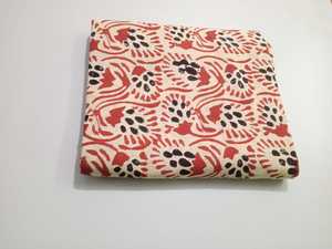 Indian Hand Block Kalamkari Print Fabric Beautiful Decorative Handmade Floral Print Cotton Fabric <b>Dress</b> Making - Product Image 5