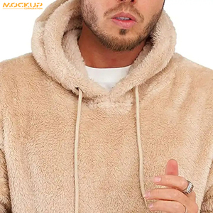 Professional Custom Manufacturers <b>Sherpa</b> Fluffy <b>Fleece</b> <b>Hoodie</b> Thick Warm Winter Heavyweight <b>Hoodie</b> Fur Lined <b>Sherpa</b> <b>Fleece</b> Hoody - Product Image 6