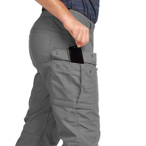 กางเกงคาร์โก้ผ้าลูกฟูกแบบลำลองทรงยูนิเซ็กซ์ เอวกลาง ทรงปกติ สวมใส่สบาย กันน้ำ กันลม ระบายอากาศได้ดี ซิปเปิด-ปิด - Product Image 5