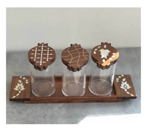 New Best Design Acacia <b>Wood</b> Mop Inlay <b>Lid</b> Acrylic <b>Box</b> Indian Decor Handicrafts Mother Pearl <b>Wood</b> <b>Lid</b> Customizable Size Color <b>Box</b> - Product Image 3