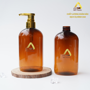 Botellas de plástico transparentes de 400ml personalizadas de fábrica de Vietnam, jabón de manos y limpiador Facial al por mayor para champú/loción de Gel de Ducha - Product Image 4