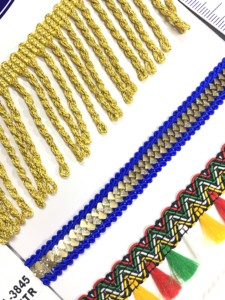 High Quality Viscose Braid Loop Trim Twine Bullion Tassel <b>Fringe</b> Lace Border Customized Sofa <b>Curtain</b> Garment Home Textile - Product Image 4