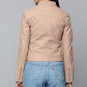 Veste en cuir véritable imperméable pour femme, style unique, vente chaude, respirante, coupe-vent, écologique, finition traitée - Product Image 2