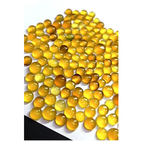 857 pièces de cabochons en calcédoine naturelle de haute qualité, 6mm, 7mm, 8mm, bleu aqua, jaune, pierres précieuses en vrac, 1900 carats pour la fabrication de bijoux, 76 $ US