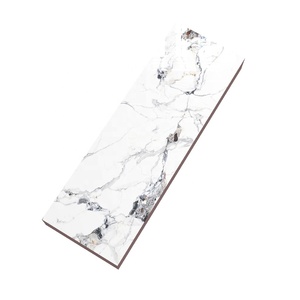 Venta directa de fábrica, aspecto de mármol clásico moderno, azulejos de losa de porcelana de cuerpo completo de 800x2400mm para encimera de cocina hechos en la India - Product Image 1