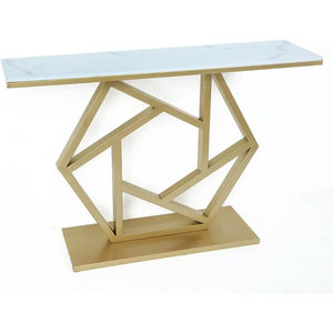 Modern Design Good Quality Luxury Style Console <b>Table</b> With Marble Top Luxury Hallway Console <b>Table</b> At Affordable Priced - Product Image 6