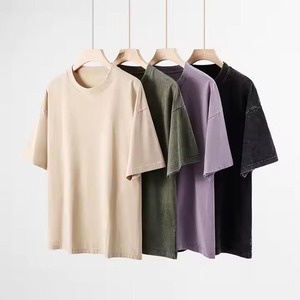 Meilleur prix promotionnel, tissu mélangé 60/40, qualité 100% coton, t-shirts vierges pour sérigraphie, fabrication régulière, 60% coton, 40% - Product Image 3