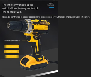 Juego de máquinas de perforación de destornillador eléctrico multifuncional para el hogar, nuevo Kit combinado de taladro eléctrico <span class=keywords><strong>Craftsman</strong></span> para herramienta de carpintería - Product Image 5