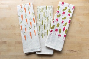 Vente en gros 100% torchon en coton et lin sac à farine durable à séchage rapide pour la cuisine imprimé sur mesure avec sublimation naturelle - Product Image 3