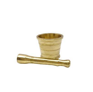 Pilon et mortier en laiton de bonne qualité et taille personnalisée, prix bon marché et produit Offre Spéciale, vente en gros - Product Image 1