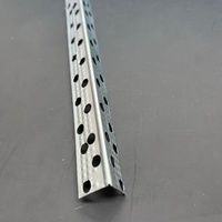Échantillon Gratuit - Angle en Acier Perforé et Rainuré - Profil d'Angle en Acier Galvanisé