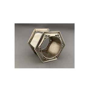 Rond de serviette de mariage en forme de papillon Rond de serviette de table de designer Anneaux de serviette faits à la main - Product Image 6