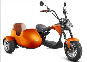 Scooter électrique EBIKE 2 utilisateurs 2000W, longue portée, style Chopper, vitesse >80km/h, 48V - Product Image 5