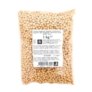 Sac de 50 kg de graines de soja jaunes sèches de qualité alimentaire et pour germination, non-OGM, durée de conservation de 24 mois - Product Image 6