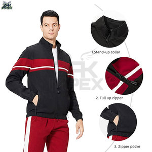 Chándal Deportivo Estampado para Hombre, Talla Grande, con Ribete en Contraste, para Correr, Fitness, Ropa Deportiva Activa, Transpirable y Resistente al Viento - Product Image 4