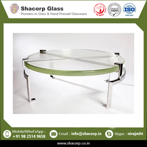 โต๊ะกาแฟกระจกที่ทันสมัย-การออกแบบที่สมบูรณ์แบบสำหรับการตกแต่งห้องนั่งเล่นและสำนักงานในราคาต่ำ - Product Image 2