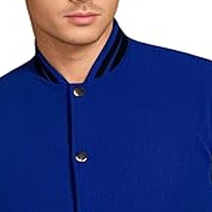 Veste universitaire de haute qualité en gros, veste de baseball en laine brodée, veste universitaire, veste de sport, téléchargée par Dress Sports - Product Image 2