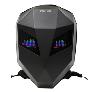 Sac à dos de moto unisexe intelligent à LED, étanche, antivol, style moto, avec port USB - Product Image 6