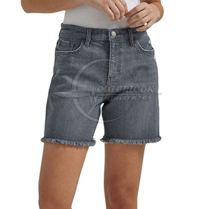 Short en jean sans couture décontracté taille haute pour femme été respirant parfait du Pakistan - Product Image 1