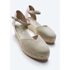 Pubol in tela in edizione limitata espadrillas sandali Premium con elegante Design a zeppa - Product Image 2