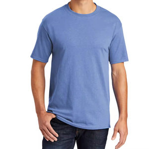 2024 Manufacturer Custom Half Sleeve Relaxed Fit 100% Organic Cotton T-Shirts for Men High Quality Wholesale <b>Clothing</b> - Product Image 3