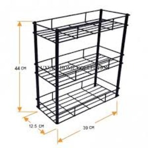 Convenient Lightweight Metal <b>Kitchen</b> <b>Racks</b> with Smooth Finishes for Organizing and Decluttering <b>Kitchen</b> Areas - Product Image 3
