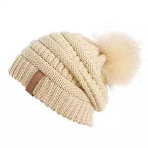 Black Beanie Your Own Jacquard Logo 100% Acrylic Beanie Hat <b>Cap</b> High Quality Cuffed Ribbed <b>winter</b> Warm Waffle beanie hat <b>caps</b> - Product Image 5