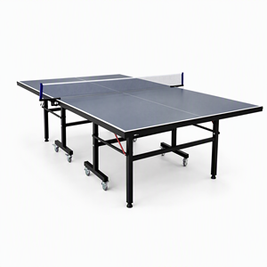 Table de tennis de table d'intérieur pliable de norme compétition avec roulettes pour l'entraînement et le jeu - Product Image 3